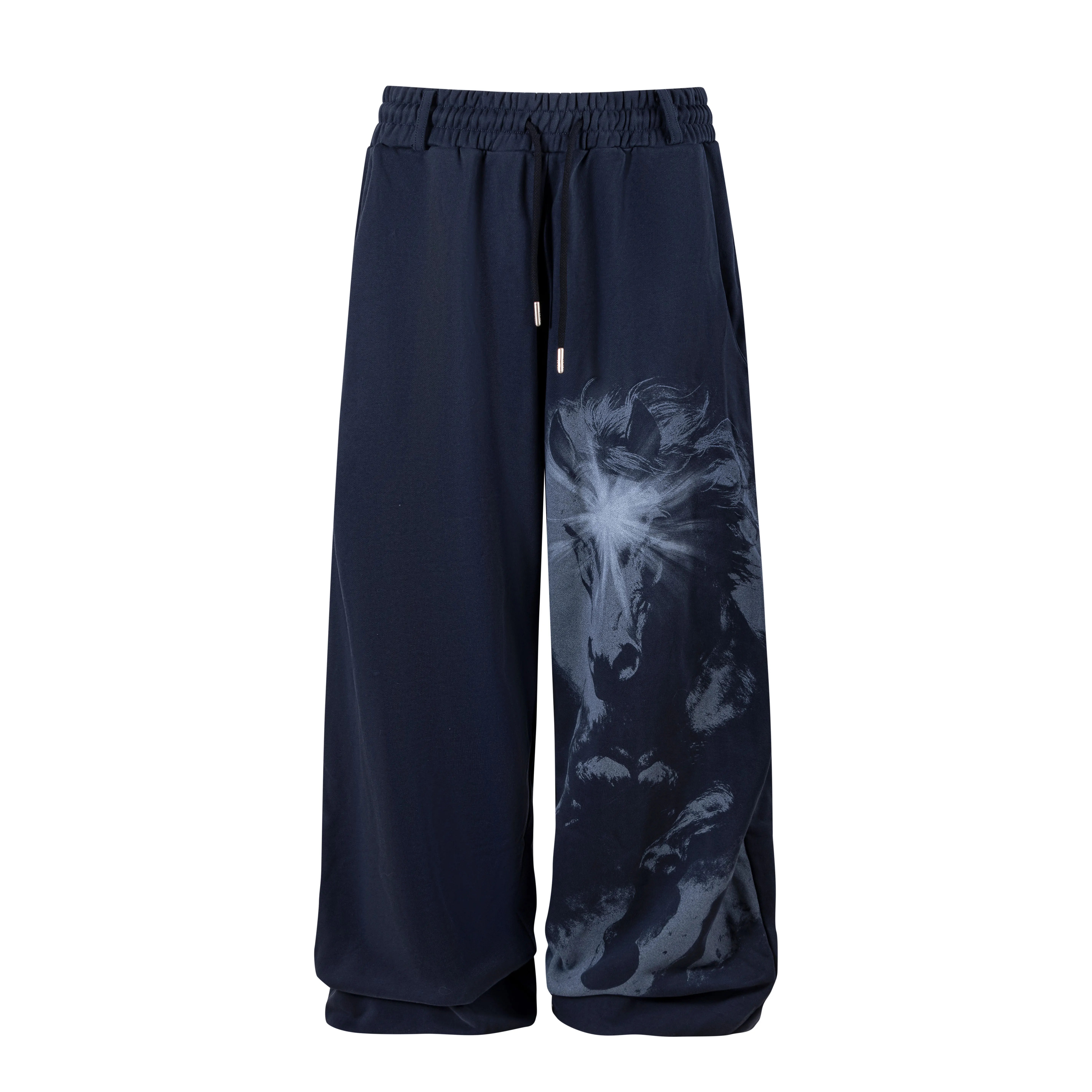 Tiesake Missing In Action 双色纯棉卫裤