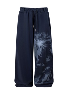 Tiesake Missing In Action 双色纯棉卫裤