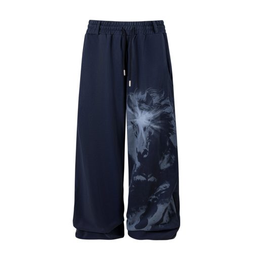 Tiesake Missing In Action 双色纯棉卫裤