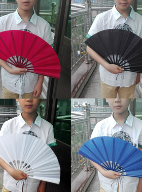 超松青花瓷书生舞蹈功夫塑料绢布