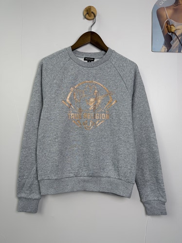 原 TRUE RELIGION真实信仰女生圆领卫衣【0241】