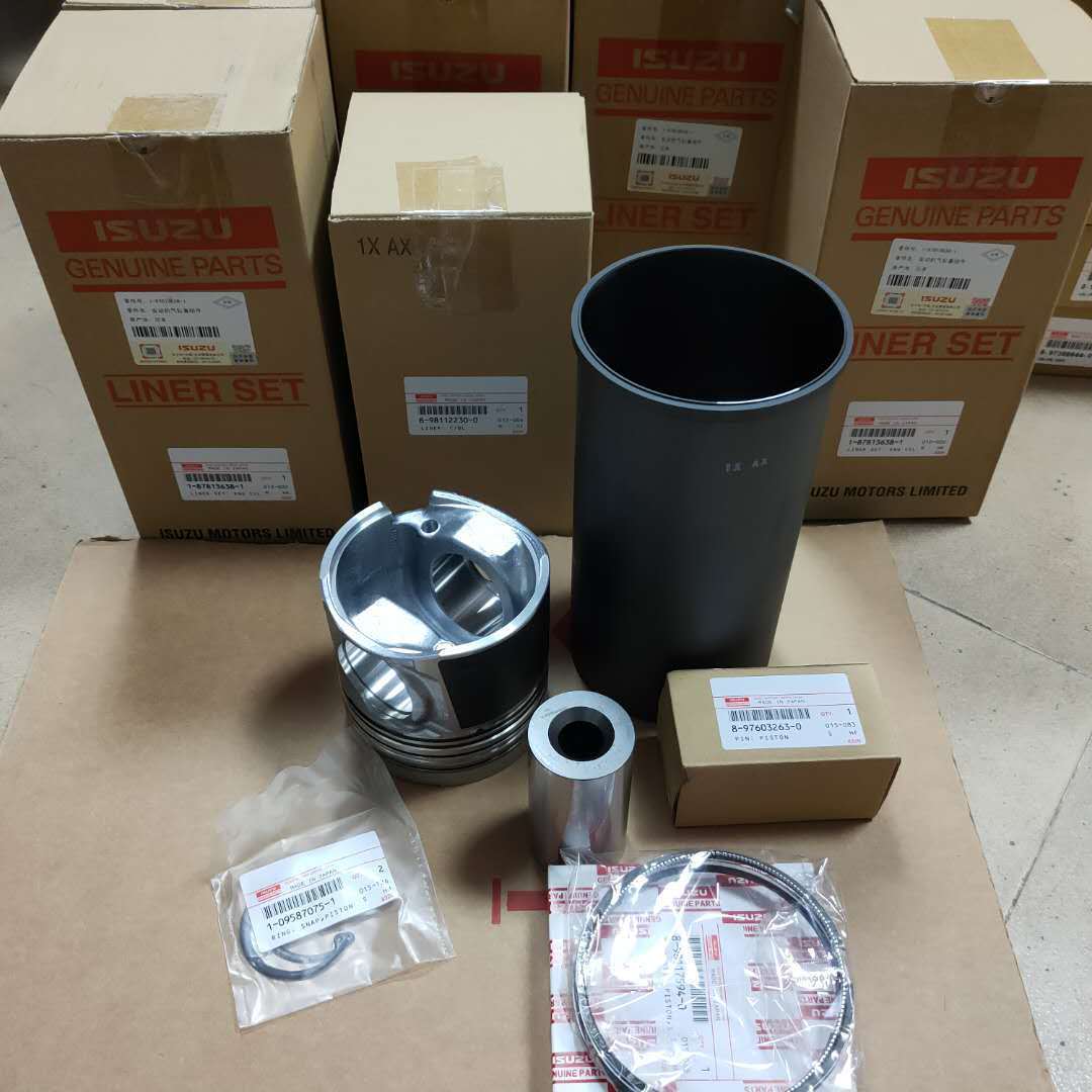 五十铃发动机6uz1四配套缸套组件 ex400ex450挖掘机配件专卖