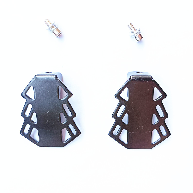 自行车后座脚踏板山地车电动车踩脚板儿童叠后轮载人踩脚配件