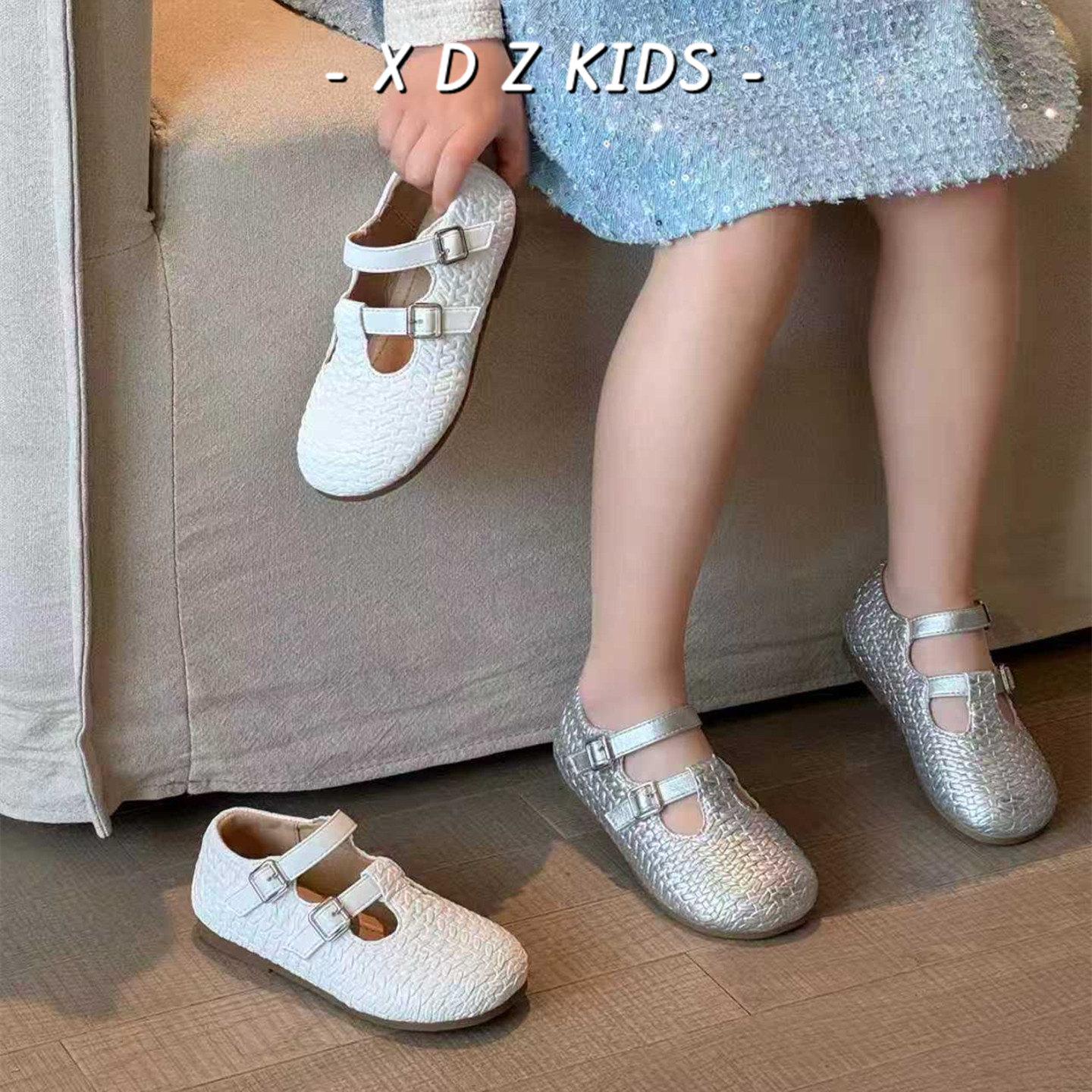 女童春夏透气公主单鞋2026新款儿童宝宝轻便百搭小皮鞋女宝演出鞋