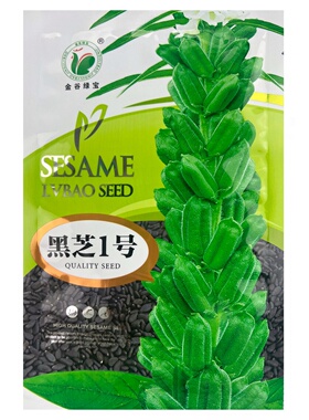 黑芝麻种子杂粮种子黑色榨油中早熟四季春季蔬菜菜白芝麻种孑