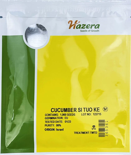 Компания Израиля Хезела Семя Стокгольм Огурец Семена Фрукты Семена огурца четыре сезона весны и осенние семена огурца