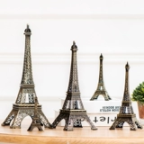 Эйфелева башня модель ретро -шоу Paris Wine Cabinet Television Cabinet Wheel Wheel Wheel Nordic Home