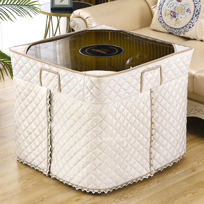 加厚无盖电炉罩烤火被罩下身四片