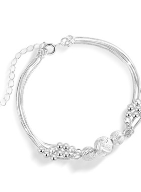 三生三世999足银铃铛手链