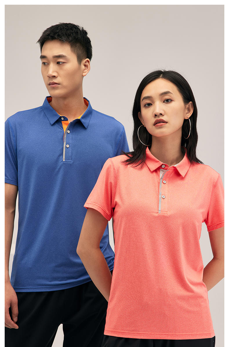 广西南宁服装定制魔方阳涤布舒爽时尚翻领短袖POLO衫定制男女通穿