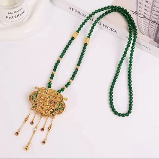 龙凤呈祥锁包天子门生2026年项链女新中式 宫廷风毛衣链配饰送礼