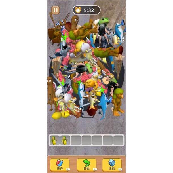 laya 合并木头人 山海经消除类 抓大鹅 手机小游戏源码