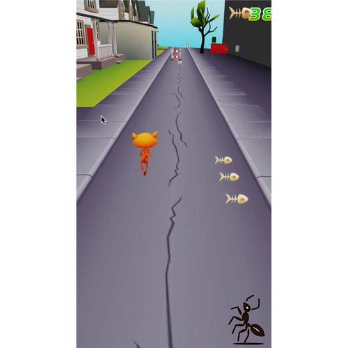 coscreat3.8懒猫跑酷游