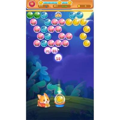cocos小游戏源码 水果泡泡龙 完整精品小游戏源码，亲测可