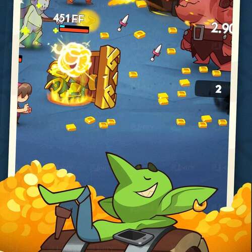 Unity原始码 放置游戏原始码 Almost A Hero 差不多英雄 - Idle G