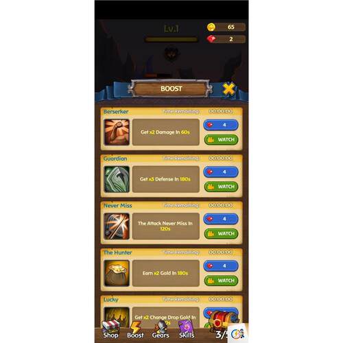 unity合成地牢源码工程，2D放置，休闲解压小游戏