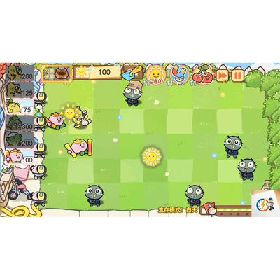 cocos creator游戏源码 Q版 植物大战僵尸 植物