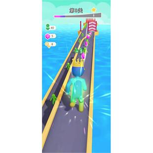 cocos小游戏源码 奔跑吧巨人 完整精品小游戏源码，亲测可