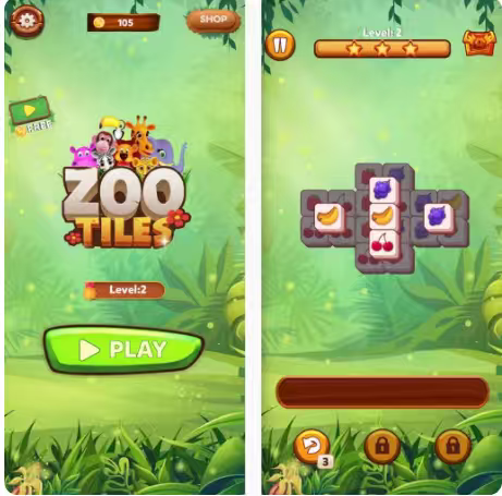 Unity源码2021 ZooTilesMatch3 Unity游戏源码 Unity2021.3.14