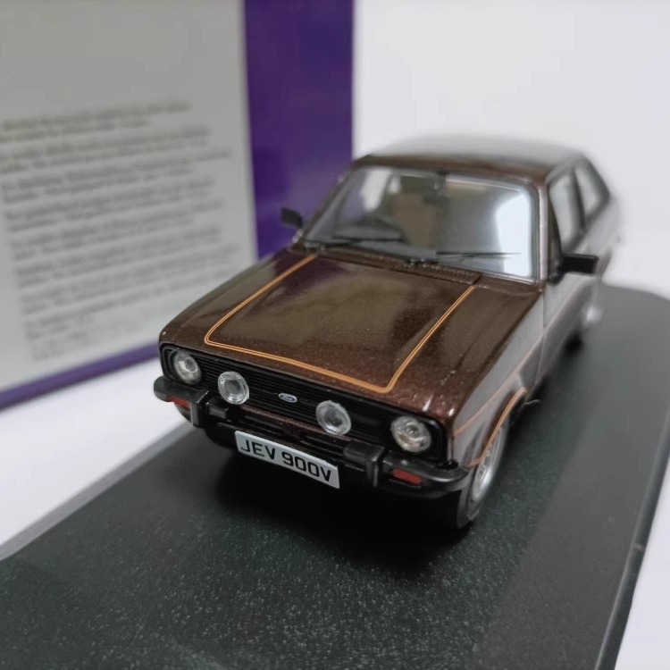 瑕疵Corgi狗仔 1 43福特福克斯轿车模型Ford Escort MKII1979