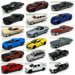 autoworld汽车世界道奇地狱猫雪佛兰科迈罗蝰蛇跑车乔尼模型散包3