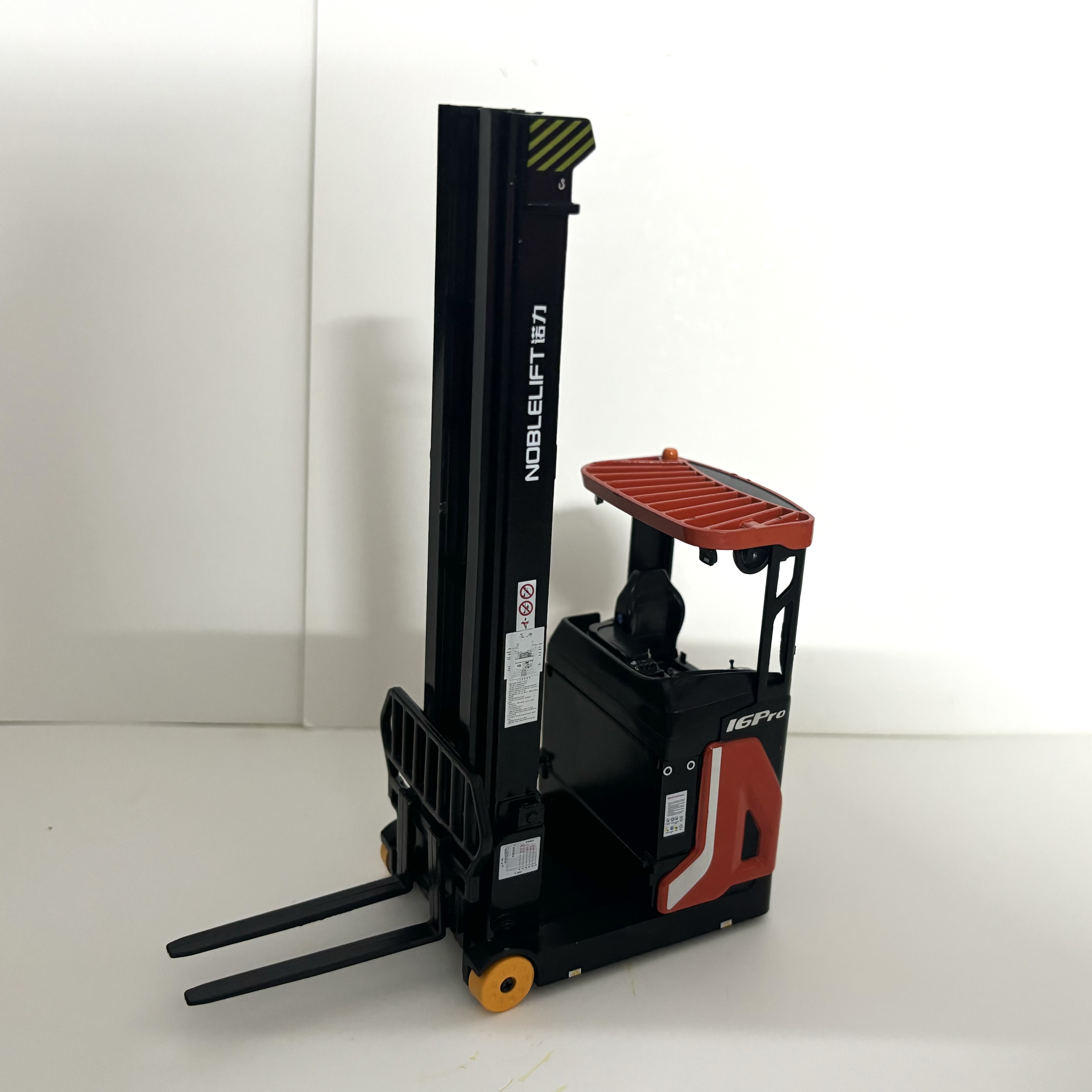 原厂1:15诺力AGV平衡叉车NOBLELIFT叉车堆高机合金工程机械模型