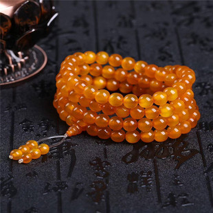 山龟壳手串圆珠手链黄金甲佛珠108男女款情侣款念珠手珠文玩礼品