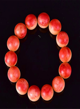 念珠女士蝌蚪纹文玩西藏手饰品