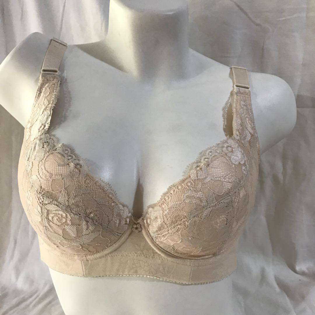 嘉莉诗内衣专柜正品清仓妒dugi有钢圈胸罩女大码性感聚拢文胸薄款