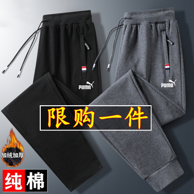 【奥莱精选】男士纯棉运动裤