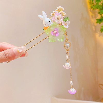 中国风小朋友古装发簪发钗