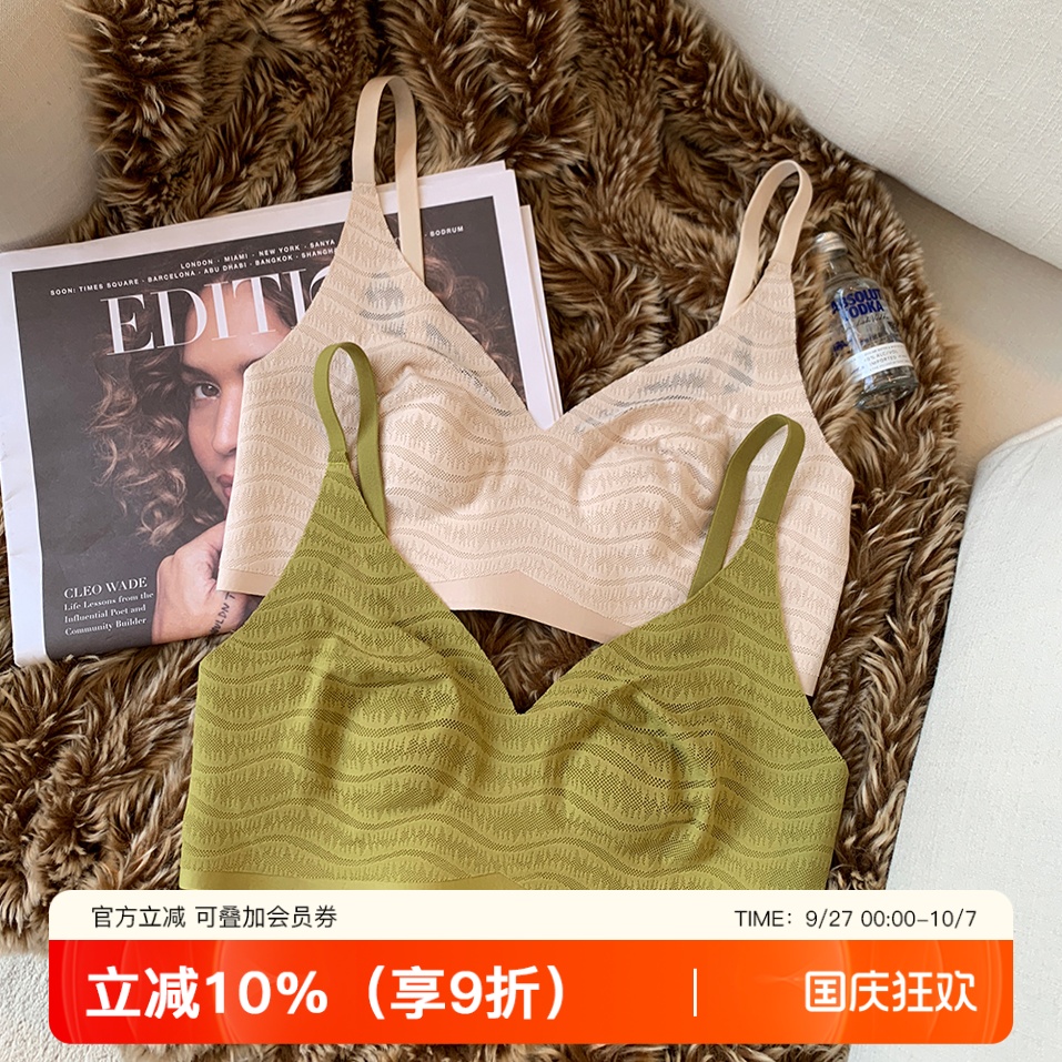 性感超薄大胸显小蕾丝文胸
