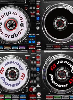先锋DDJ-SB SB2 SB3 RB SR2 SX SX2 RX RX2控制器打碟机转盘贴纸