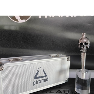 化金属烟嘴 手工个性 适配任何烟具配件 暗黑风骷髅水烟嘴 Piramid