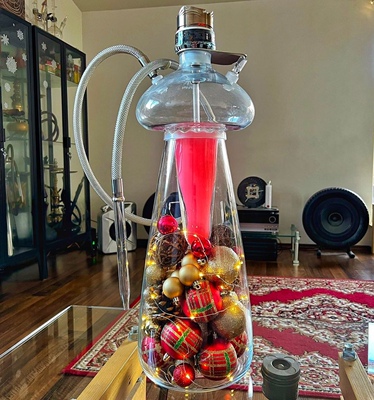 美杜莎玻璃水母壶 Medusa SHISHA 花式水烟壶 潮流新品！下午茶