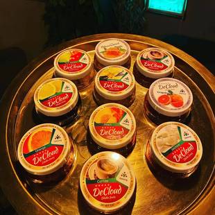 德云水烟膏零尼古丁大烟雾1000g纯水果肉 fruit DeCloud shisha
