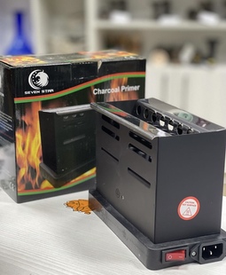 charcoal burner 阿拉伯水烟椰壳慢燃炭椰子壳碳烧炭炉电方形大号