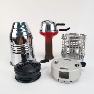 阿拉伯水烟炭锅 酒吧配件碳碗 免锡纸炭隔 金属克劳克 防风罩