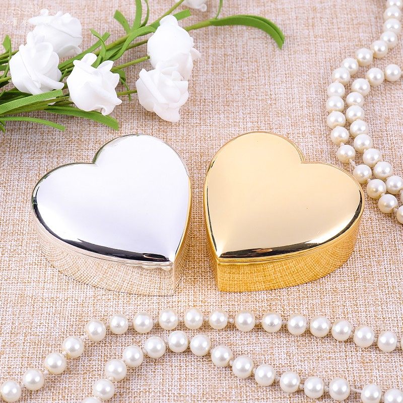 迷你小金属珠宝戒指首饰盒心形收纳收藏盒收纳盒卧室梳妆台小摆件,饰品/流行首饰/时尚饰品新,首饰盒,淘宝优惠券,粉丝福利购,淘宝优惠卷