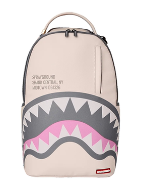 SGR鲨鱼嘴双肩包潮牌高中学生书包SG背包男女休闲电脑包