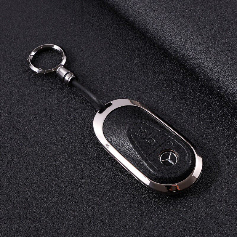 适用奔驰c260l钥匙套e300l壳glc300l包c200l男e260汽车s400l扣eqe