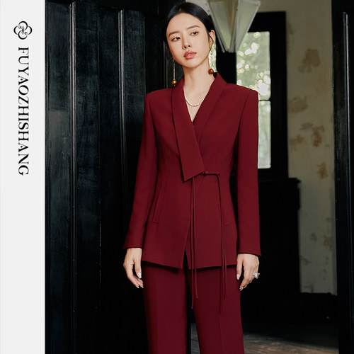 FUYAO扶摇安可拉红西装套装