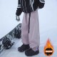包邮 满68 2026冬季 中性港风滑雪裤 加绒防水休闲裤 冲锋裤 精品