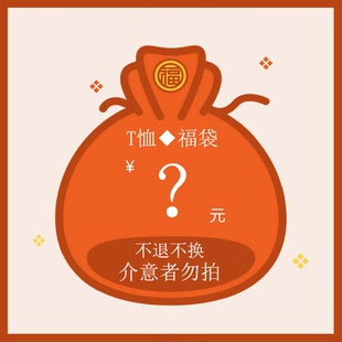 夏季 T恤1件 福袋 短袖