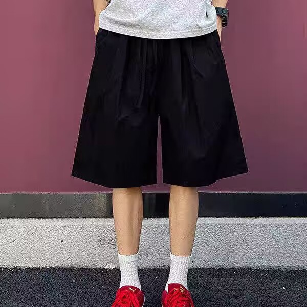【精品】满68包邮◆2025夏季男女款夏日美式多巴胺风休闲速干短裤