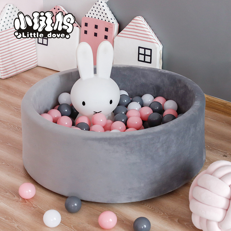 海洋球池婴儿童室内彩色球波波池家用网红ins宝宝玩具游戏球围栏