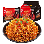 同碗福火鸡面韩式 炸酱面速食方便面蟹黄小龙虾拌面宿舍夜宵泡面