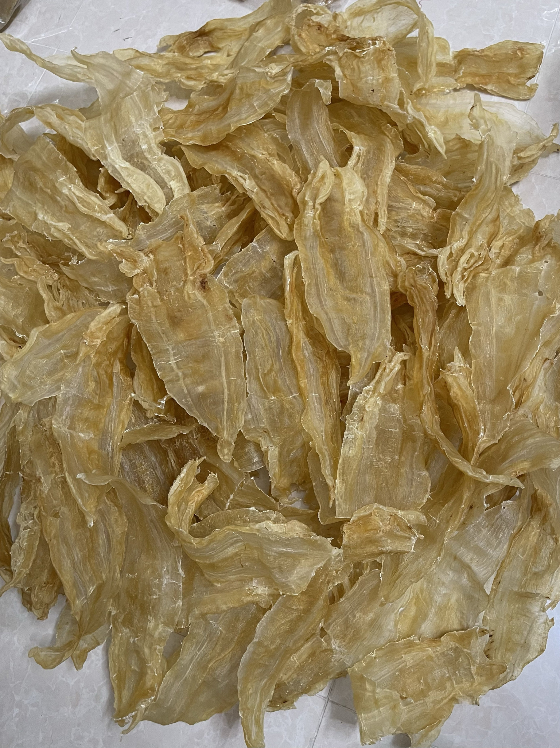 5年多 15头精选苏里南阴阳片北海鱼胶阴阳鳌花胶干货鱼肚滋补干货