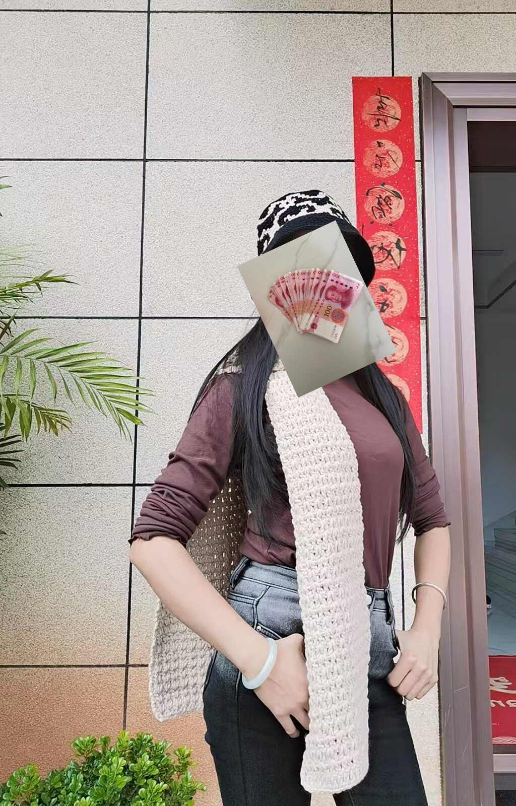 纯手工白敬亭同款渔夫帽