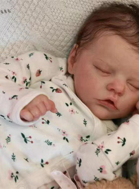 18inch reborn baby TWINB sleeping girl重生婴儿独立站外贸货源